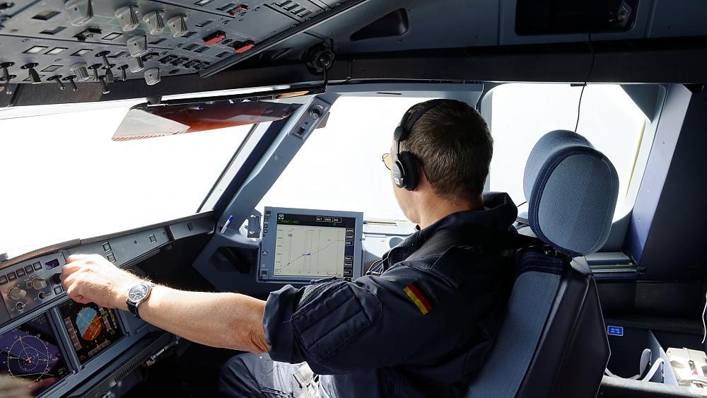 Probeflug LNAS im Testflugzeug ATRA (Quelle: DLR)