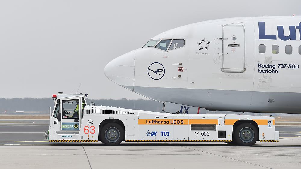 Taxi-Bot (Quelle: Jürgen Mai/Lufthansa Technik)
